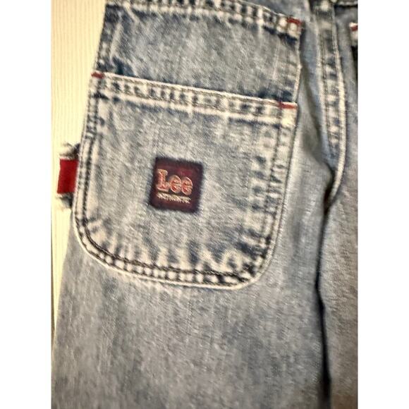 Lee's Boys Size 5 Slim Carpenter Blue Jeans - Picture 3 of 6